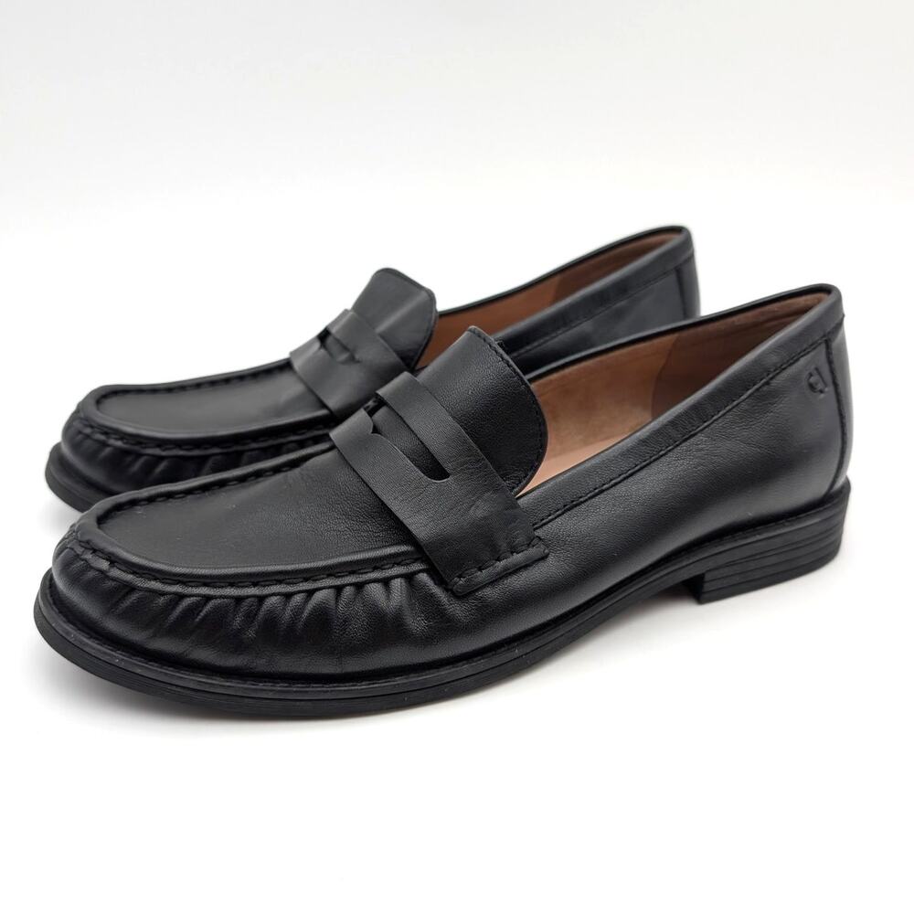 Cole Haan Stassi Penny Loafer Shoes Slip-On Women’s Black Size US6.5B EU37